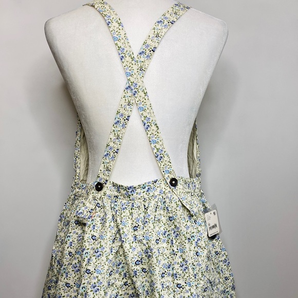 Free People Petunia Cotton Mini Dress MULTICOLOR SIZE M NWT (Orig Price $128) - Picture 7 of 8